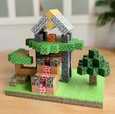 Et si ton enfant construisait SON monde pixelisé... sans écran ?